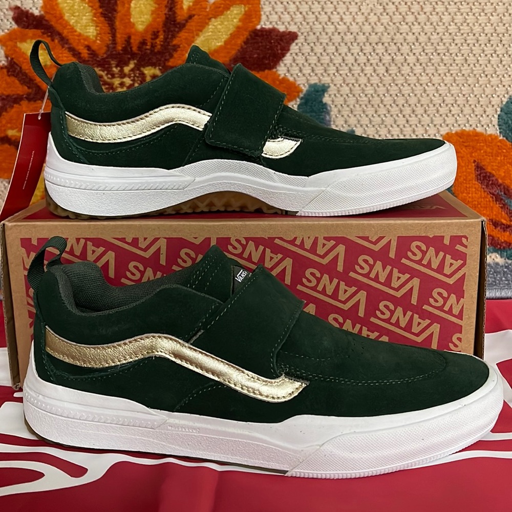 Vans Kyle Pro 2
(Shake Junt) Forest/Gold
VNOA4UW30WC
Men’s sneakers - Picture 3 of 16